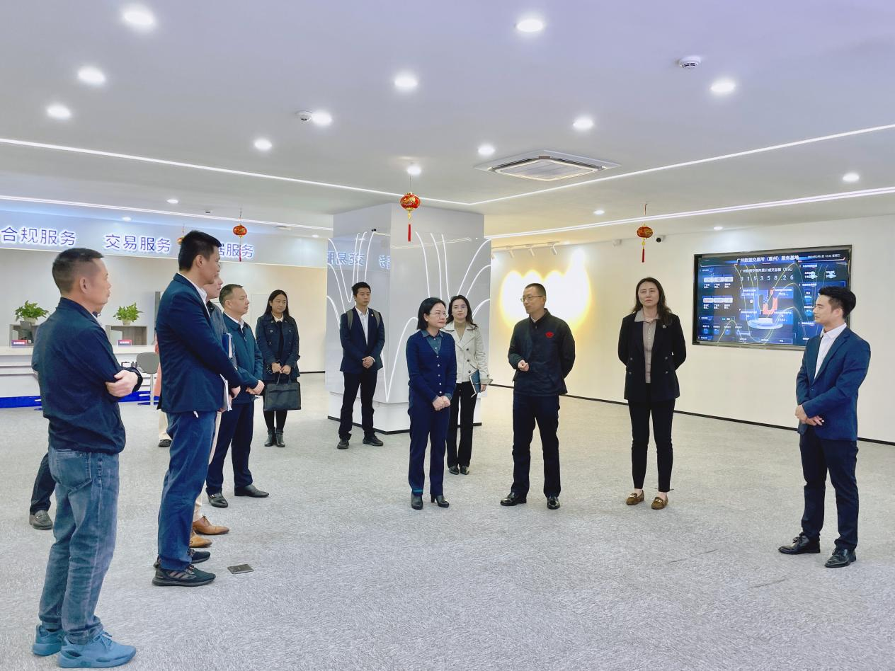 基地运营|省政数局党组成员、副局长熊雄一行到惠州服务基地调研(图1)