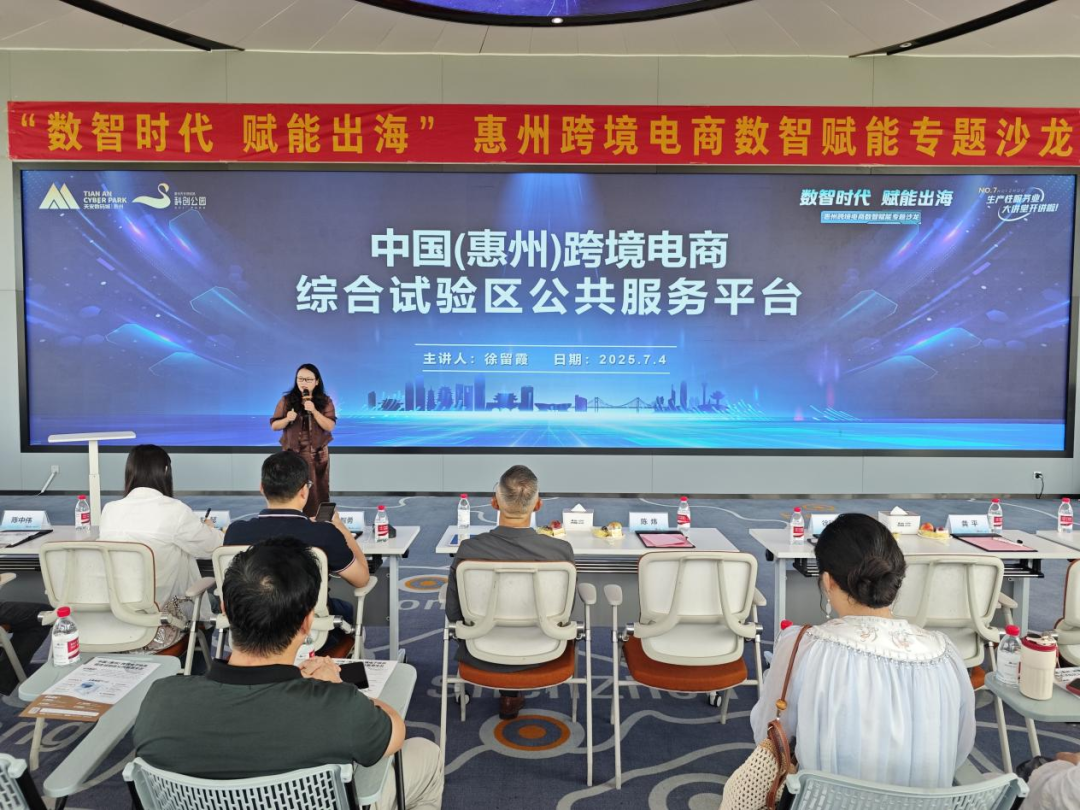 “数智时代 赋能出海”惠州跨境电商数智赋能专题沙龙圆满举办(图3)